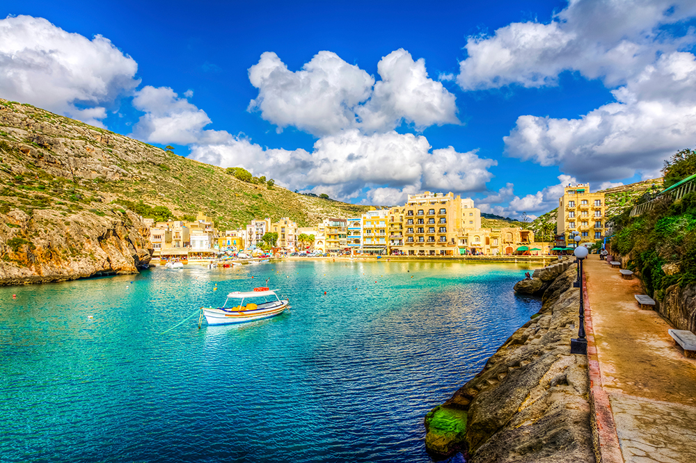 Xlendi Bay, Gozo Island